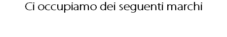 Altri marchi